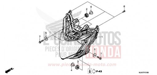 PROJECTEUR CB500FAJ de 2018